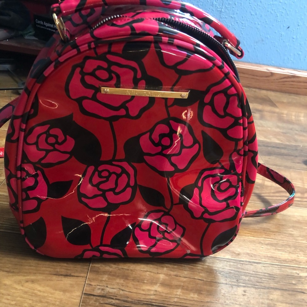 Betsey Johnson mini dome backpack purse